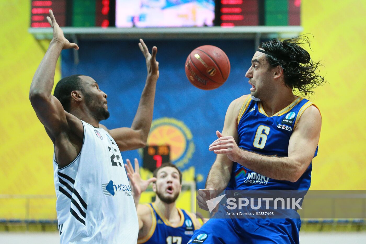 Eurocup Basketball. Khimki vs. Besiktas