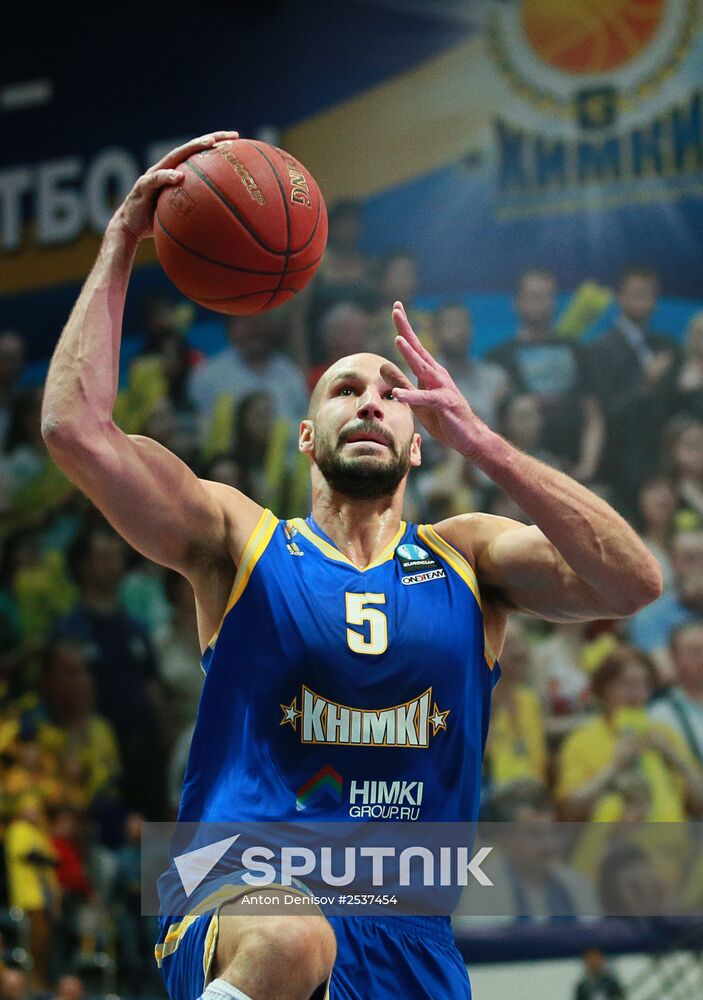 Eurocup Basketball. Khimki vs. Besiktas