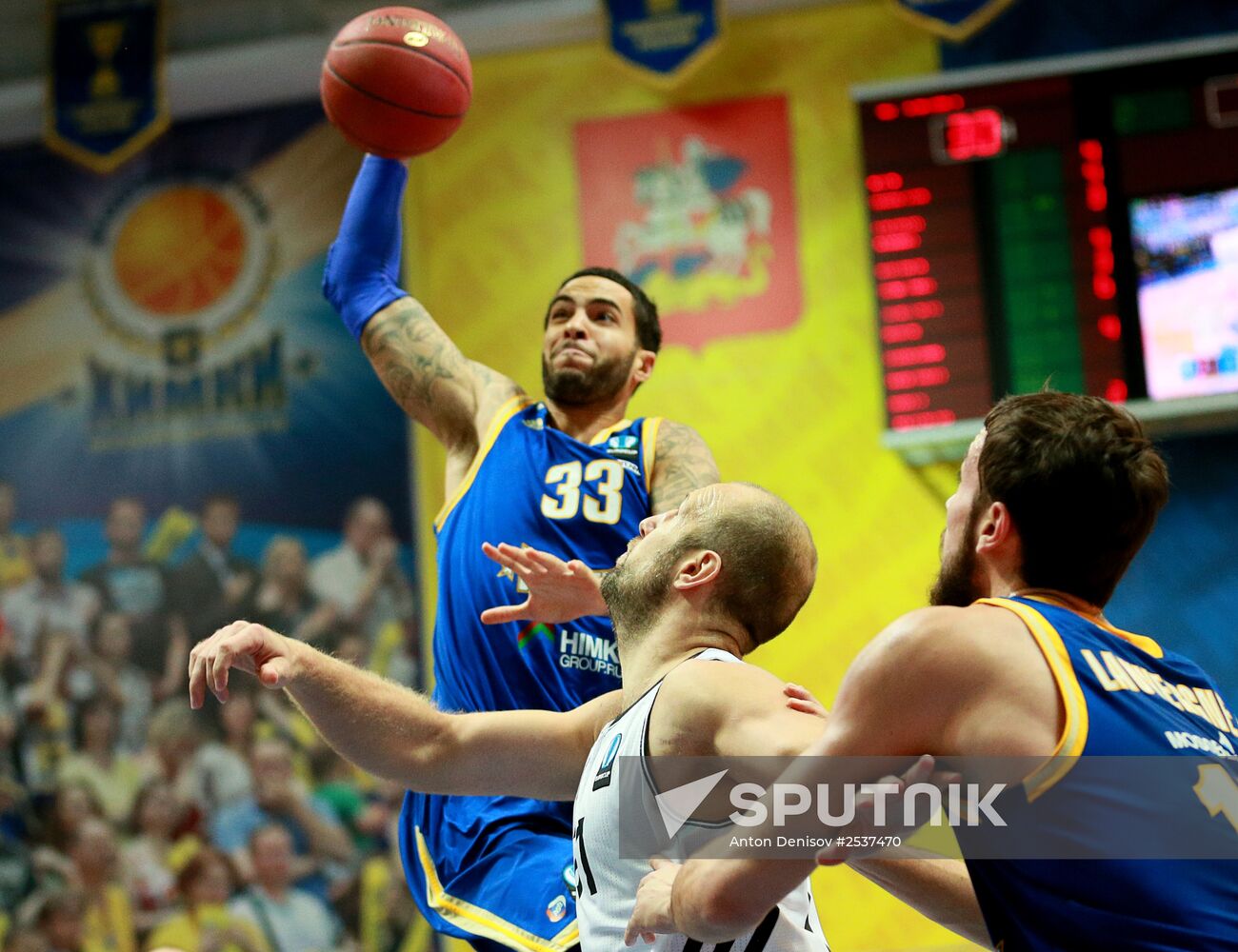 Eurocup Basketball. Khimki vs. Besiktas