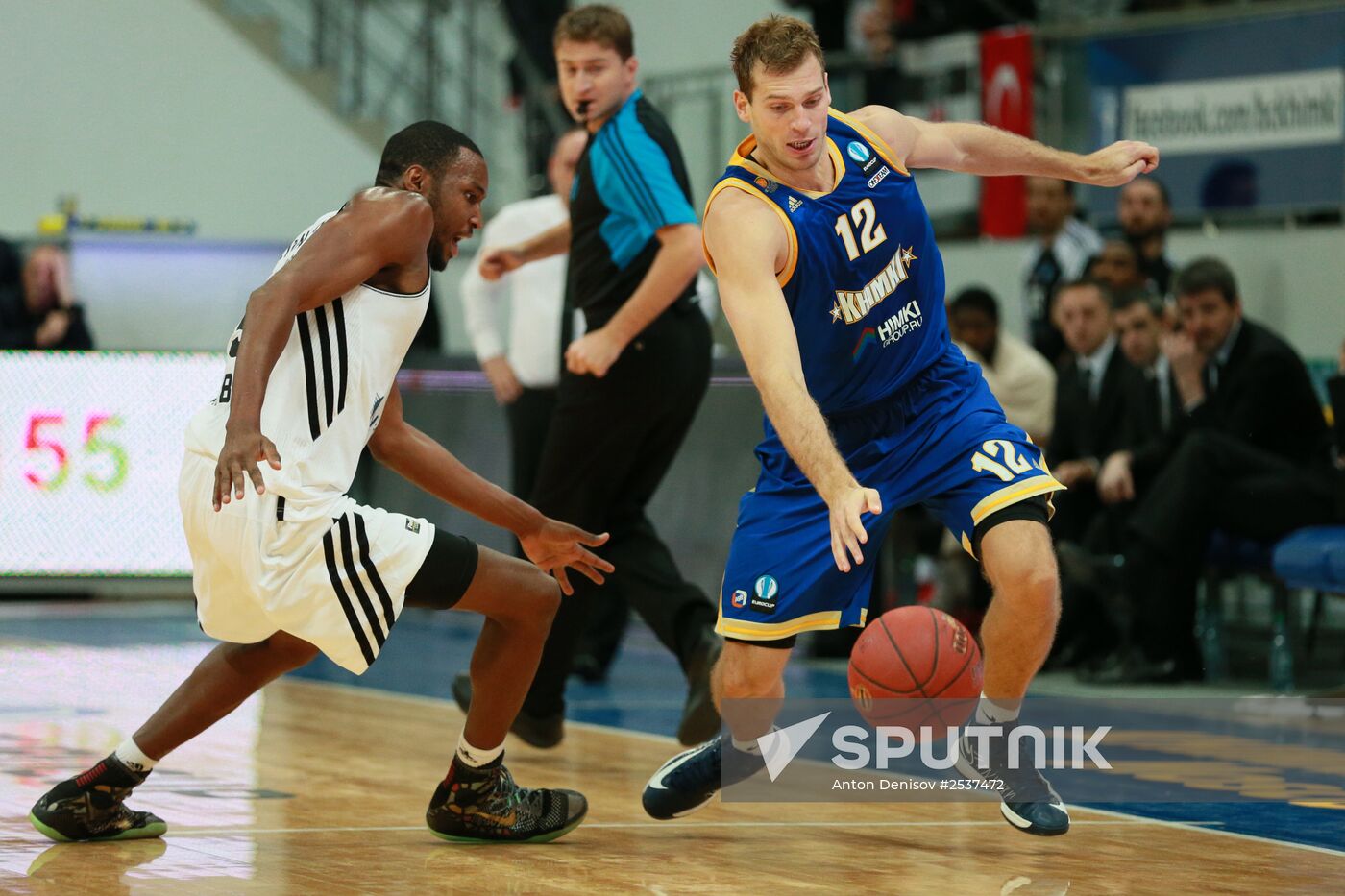 Eurocup Basketball. Khimki vs. Besiktas