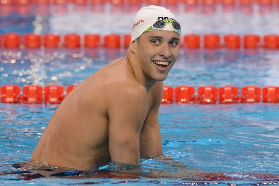 FINA World Swimming Championships (25 m). Day One