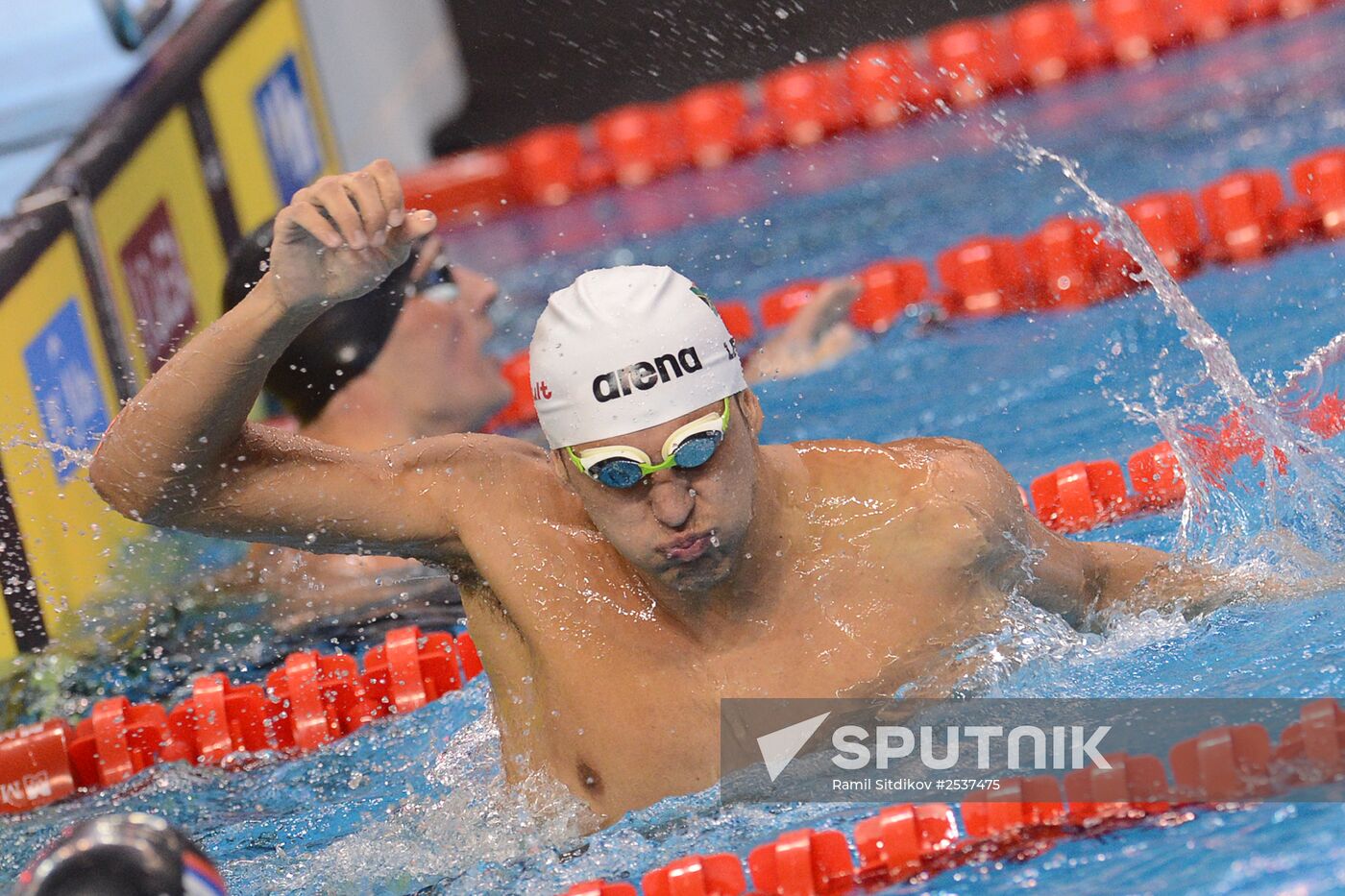 FINA World Swimming Championships (25 m). Day One