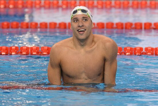 FINA World Swimming Championships (25 m). Day One