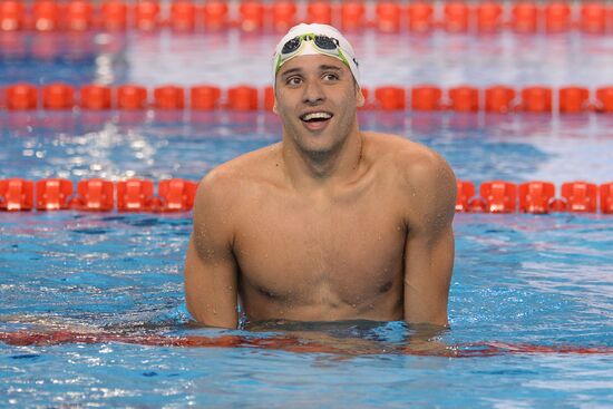 FINA World Swimming Championships (25 m). Day One