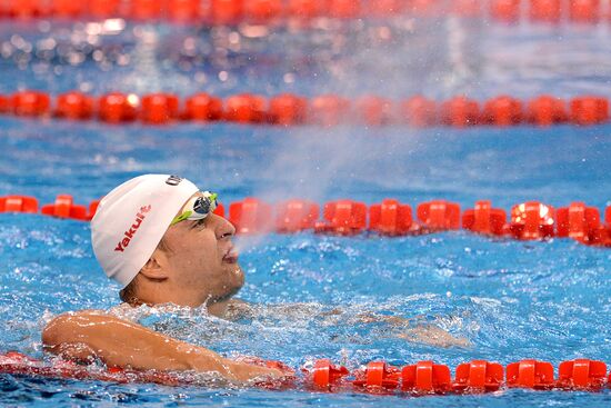 FINA World Swimming Championships (25 m). Day One