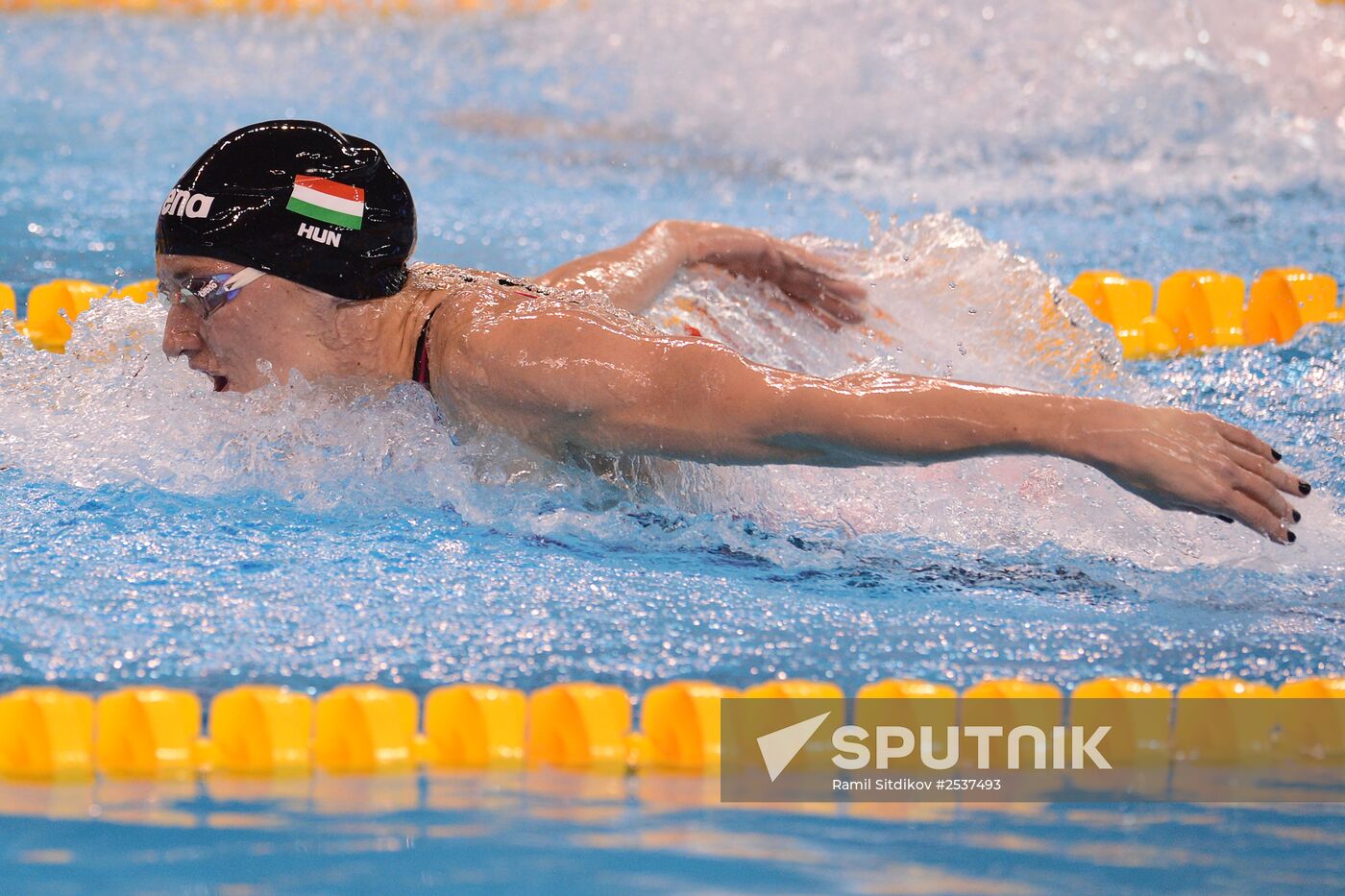 FINA World Swimming Championships (25 m). Day One