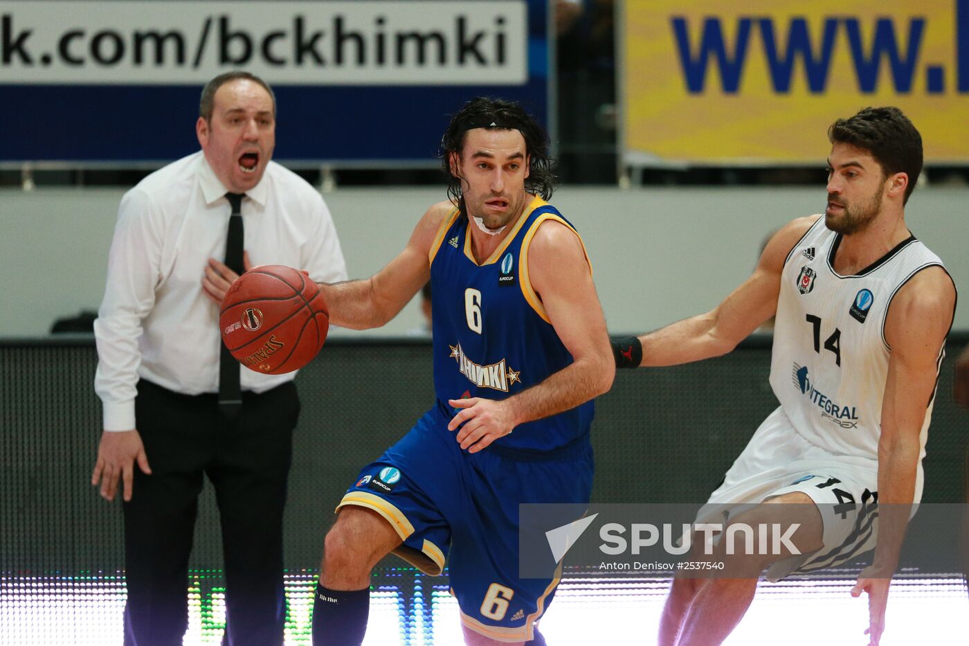 Eurocup Basketball. Khimki vs. Besiktas