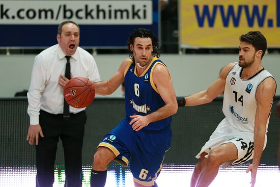 Eurocup Basketball. Khimki vs. Besiktas