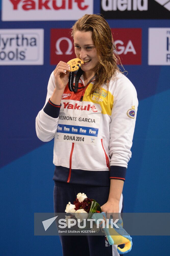 FINA World Swimming Championships (25 m). Day One