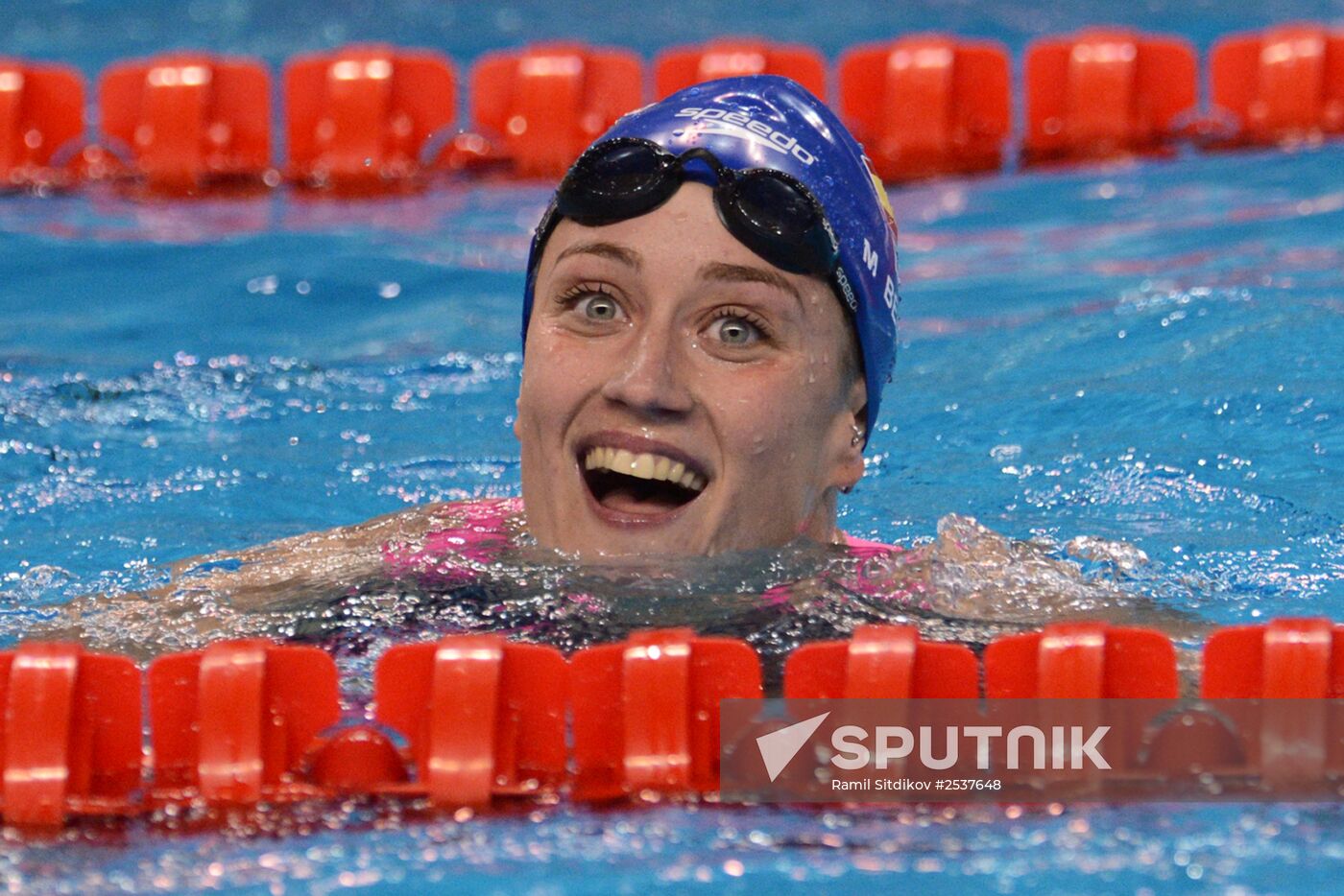 FINA World Swimming Championships (25 m). Day One