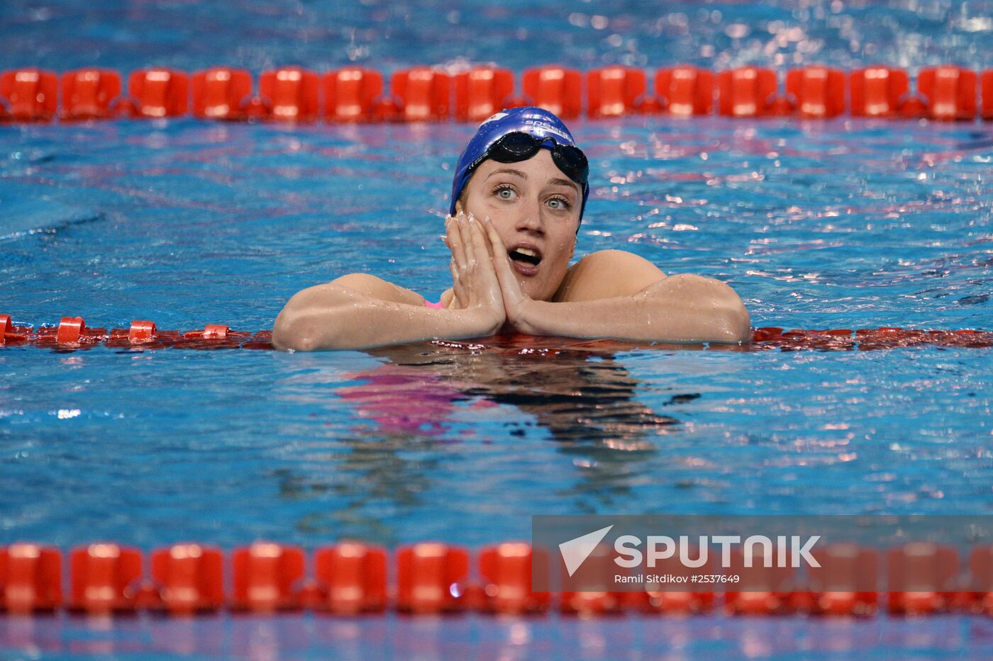 FINA World Swimming Championships (25 m). Day One