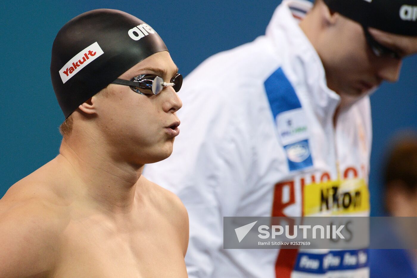 FINA World Swimming Championships (25 m). Day One