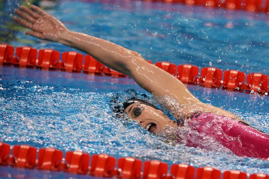 FINA World Swimming Championships (25 m). Day One