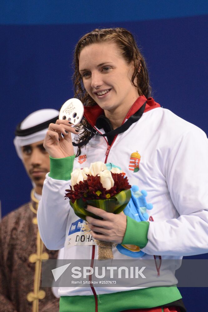 FINA World Swimming Championships (25 m). Day One