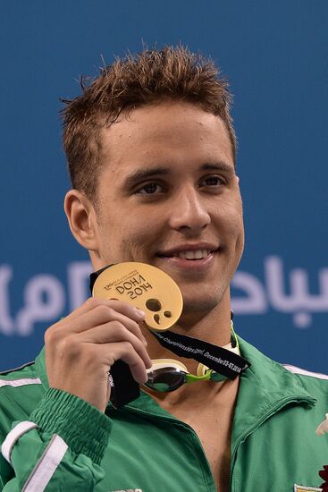 FINA World Swimming Championships (25 m). Day One