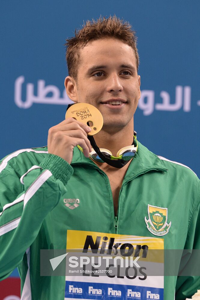 FINA World Swimming Championships (25 m). Day One