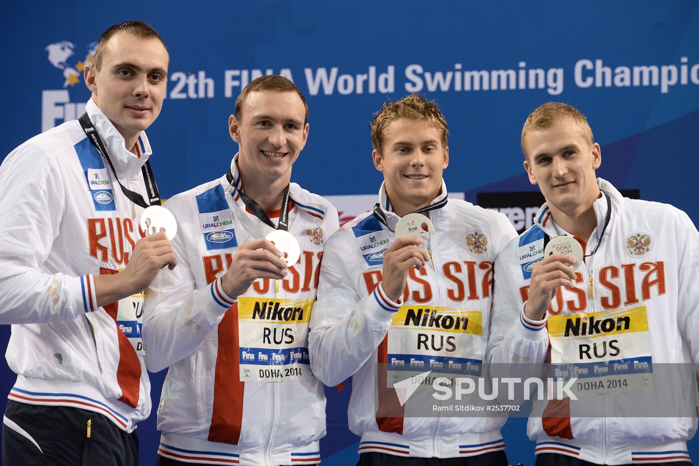 FINA World Swimming Championships (25 m). Day One