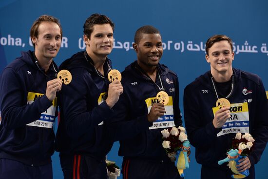 FINA World Swimming Championships (25 m). Day One
