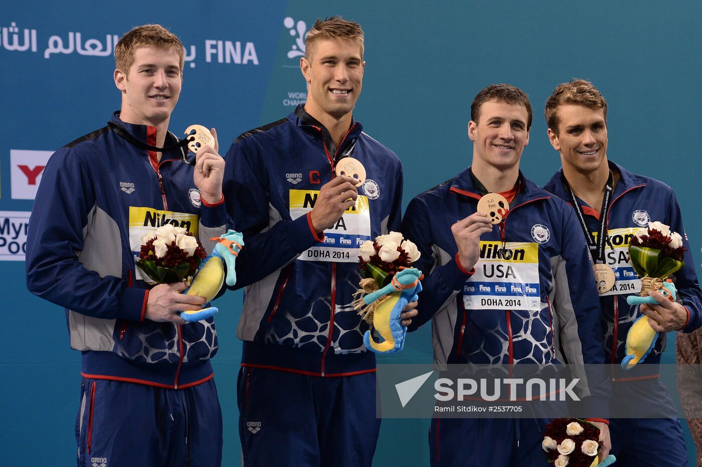 FINA World Swimming Championships (25 m). Day One