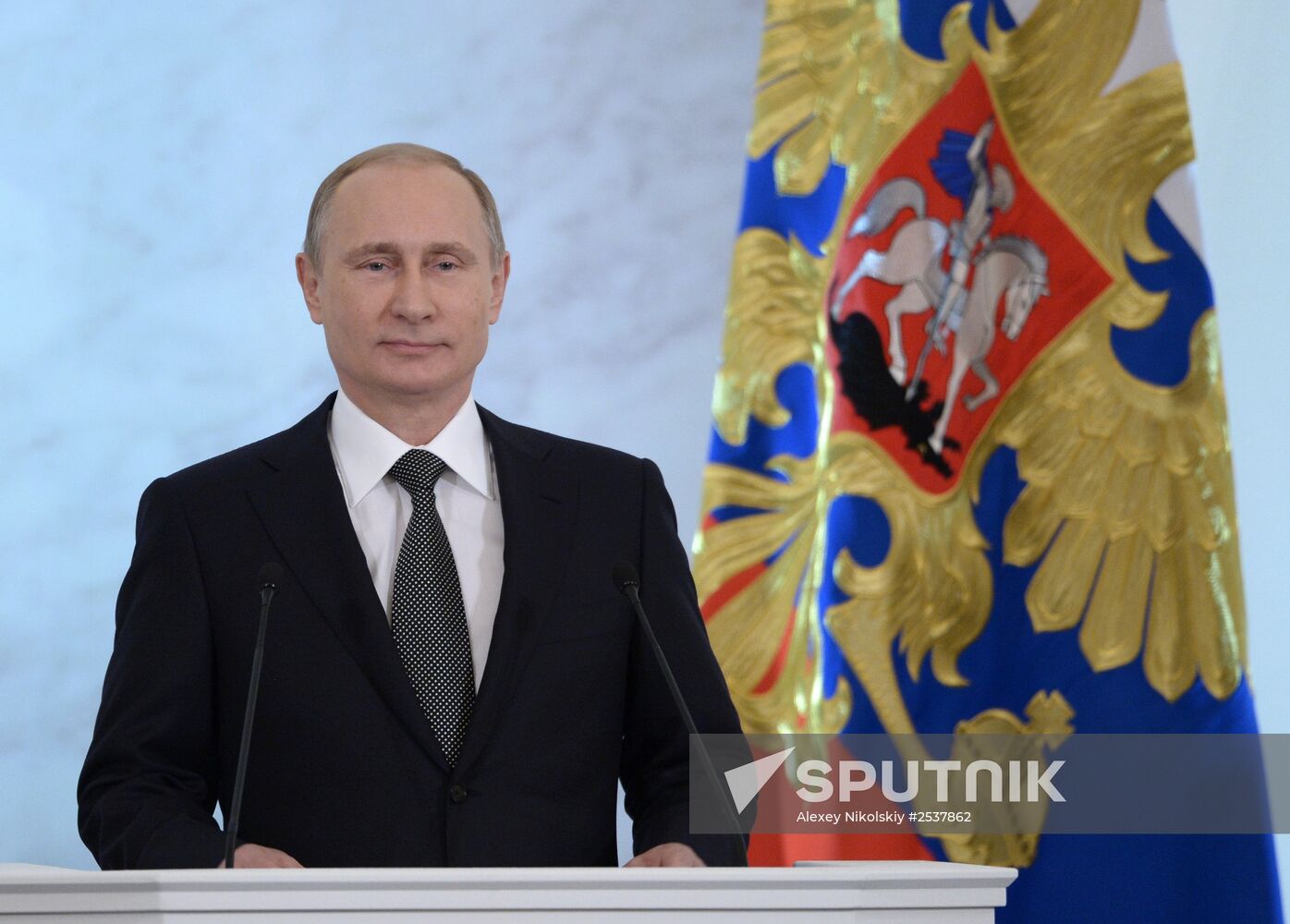 Vladimir Putin delivers annual Presidential Address to Federal Assembly