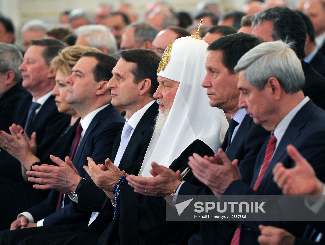 Vladimir Putin delivers annual Presidential Address to Federal Assembly