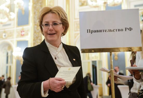 Vladimir Putin delivers annual Presidential Address to Federal Assembly