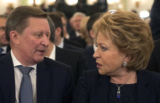 Vladimir Putin delivers annual Presidential Address to Federal Assembly