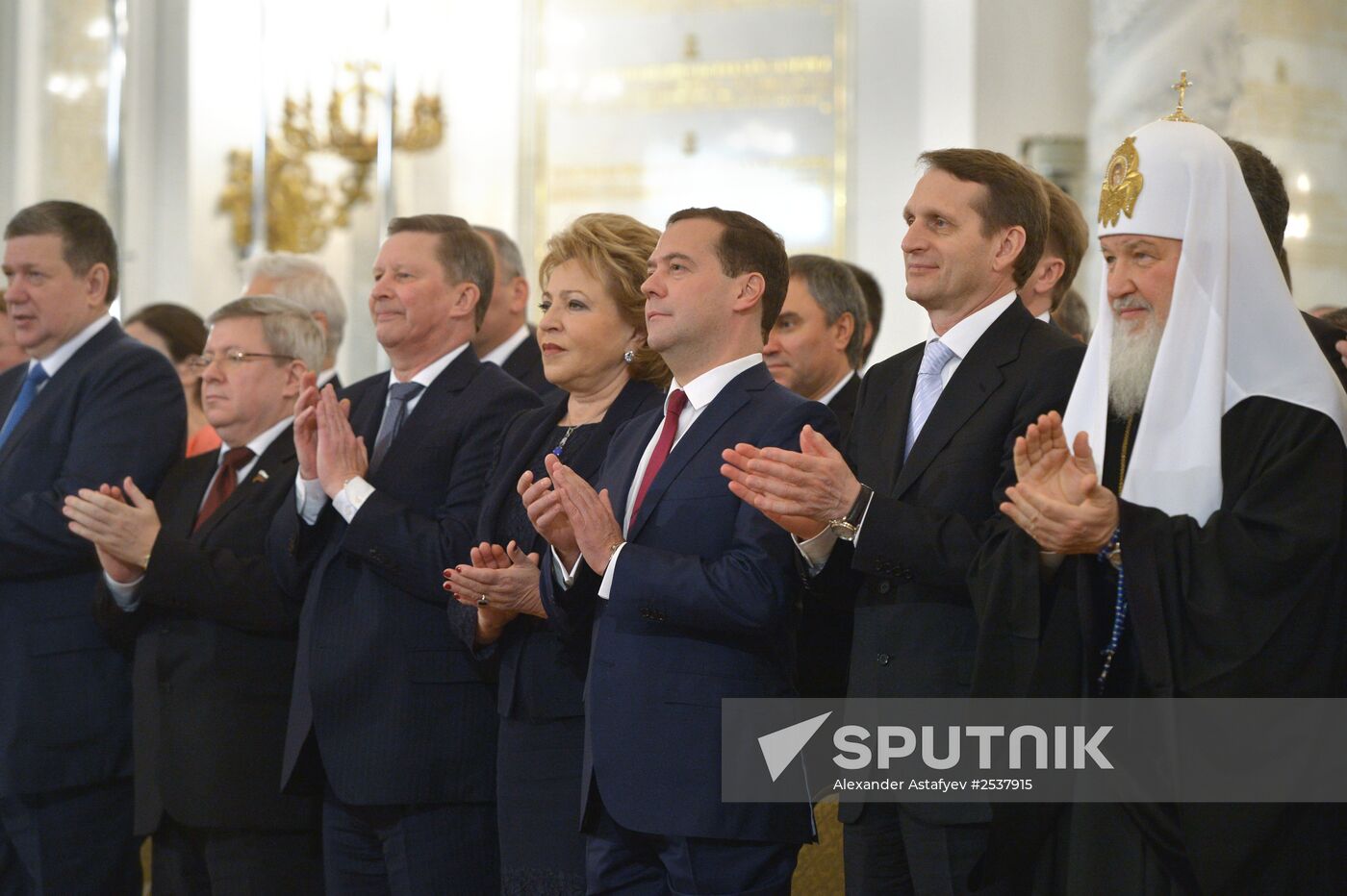 Vladimir Putin delivers annual Presidential Address to Federal Assembly