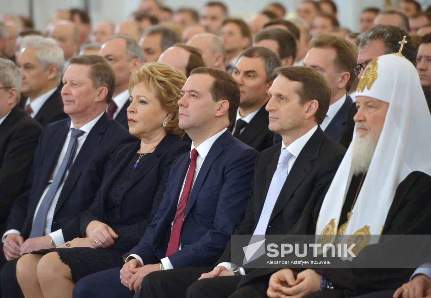 Vladimir Putin delivers annual Presidential Address to Federal Assembly