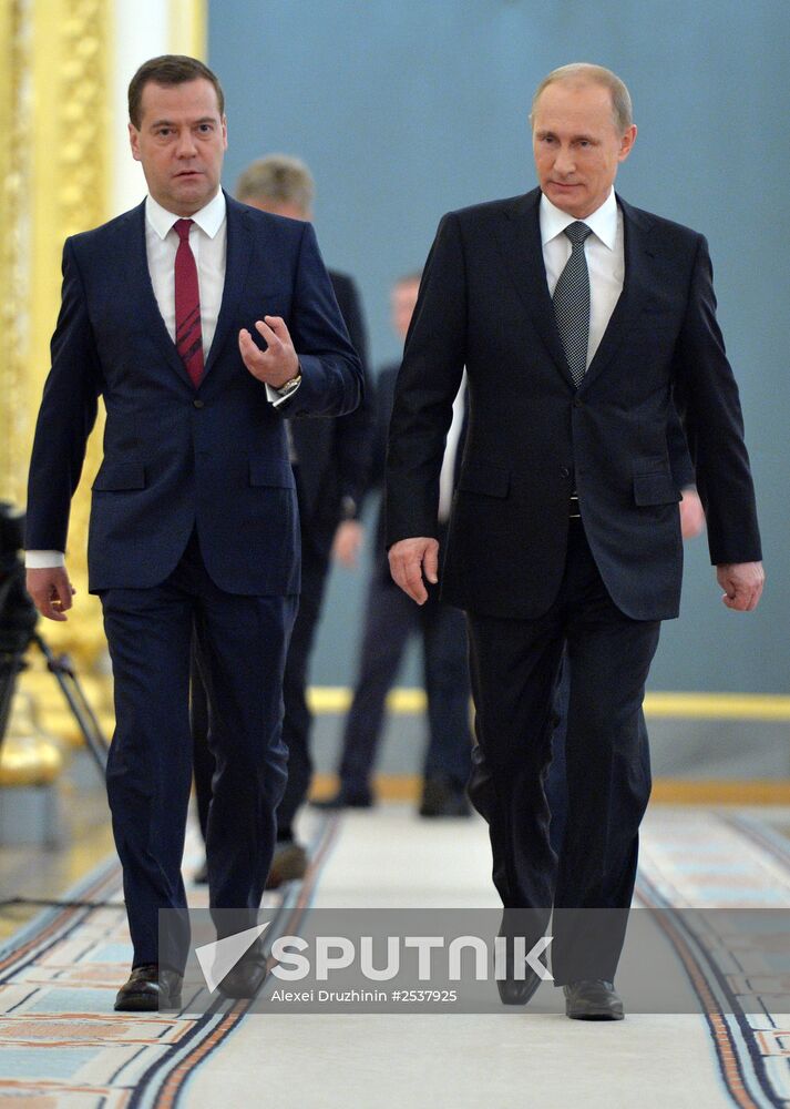 Vladimir Putin delivers annual Presidential Address to Federal Assembly