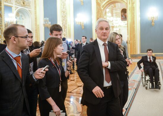 Vladimir Putin delivers annual Presidential Address to Federal Assembly