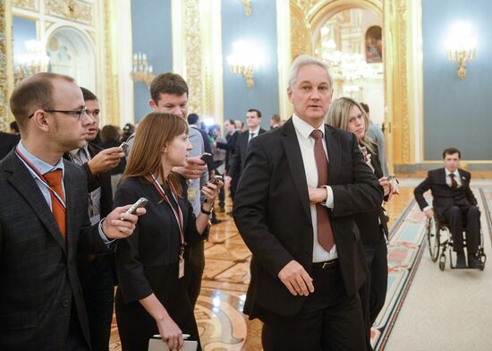 Vladimir Putin delivers annual Presidential Address to Federal Assembly