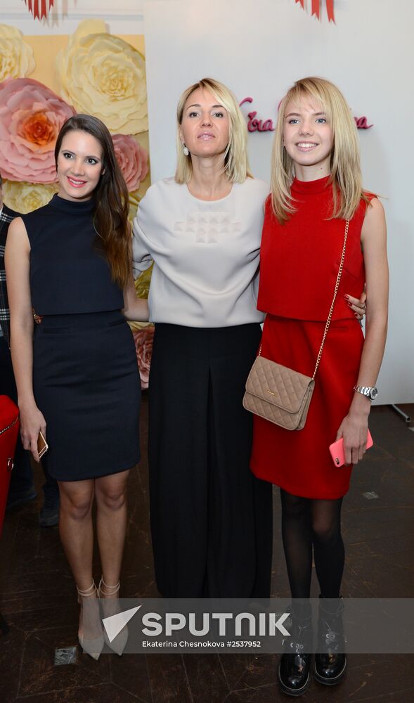 Breakfast to mark presentation of designer Kira Plastinina's new collection