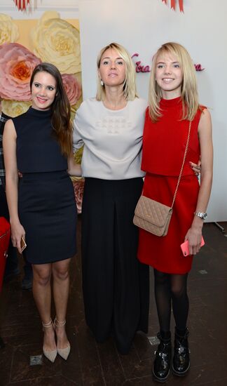 Breakfast to mark presentation of designer Kira Plastinina's new collection