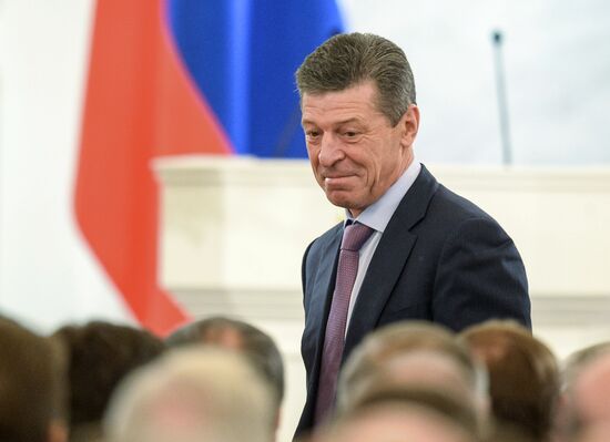 Vladimir Putin delivers annual Presidential Address to Federal Assembly