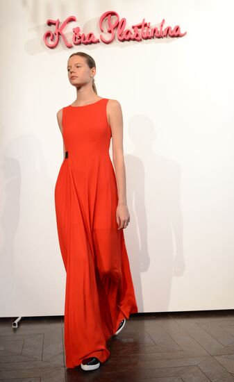 Breakfast to mark presentation of designer Kira Plastinina's new collection