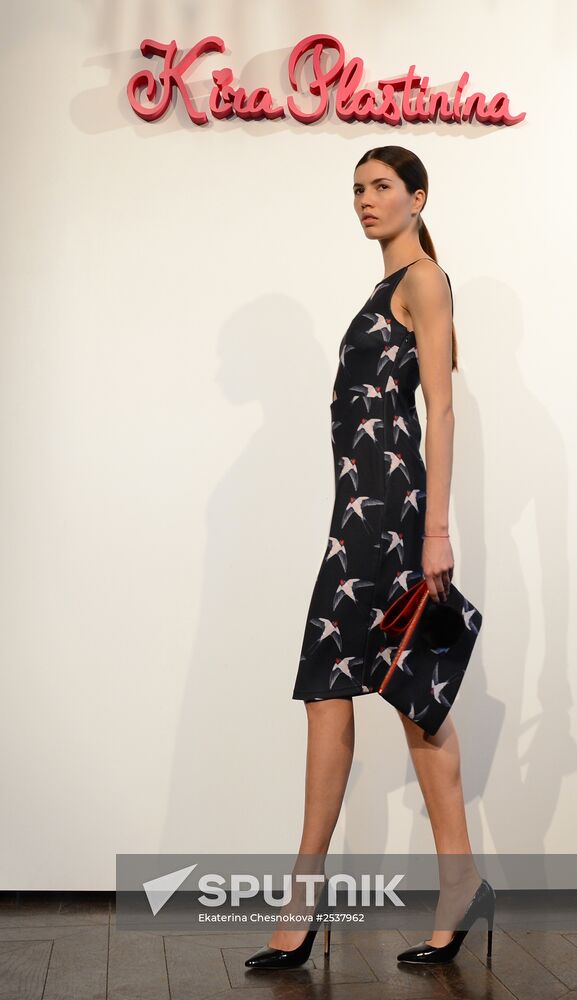 Breakfast to mark presentation of designer Kira Plastinina's new collection