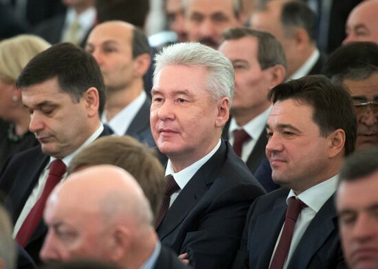 Vladimir Putin delivers annual Presidential Address to Federal Assembly