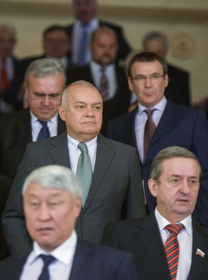 Vladimir Putin delivers annual Presidential Address to Federal Assembly