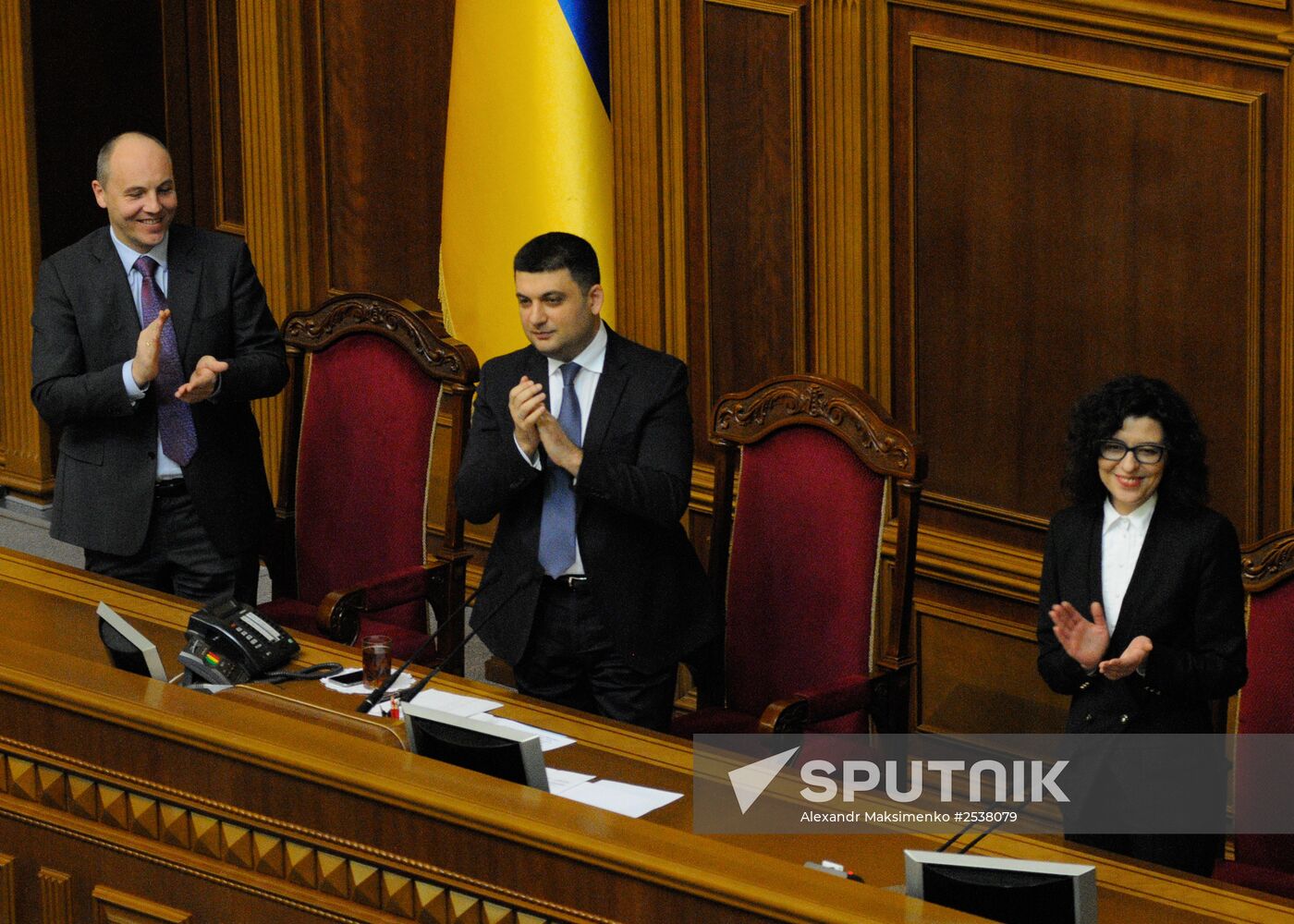 Meeting of Ukraine's Verkhovna Rada
