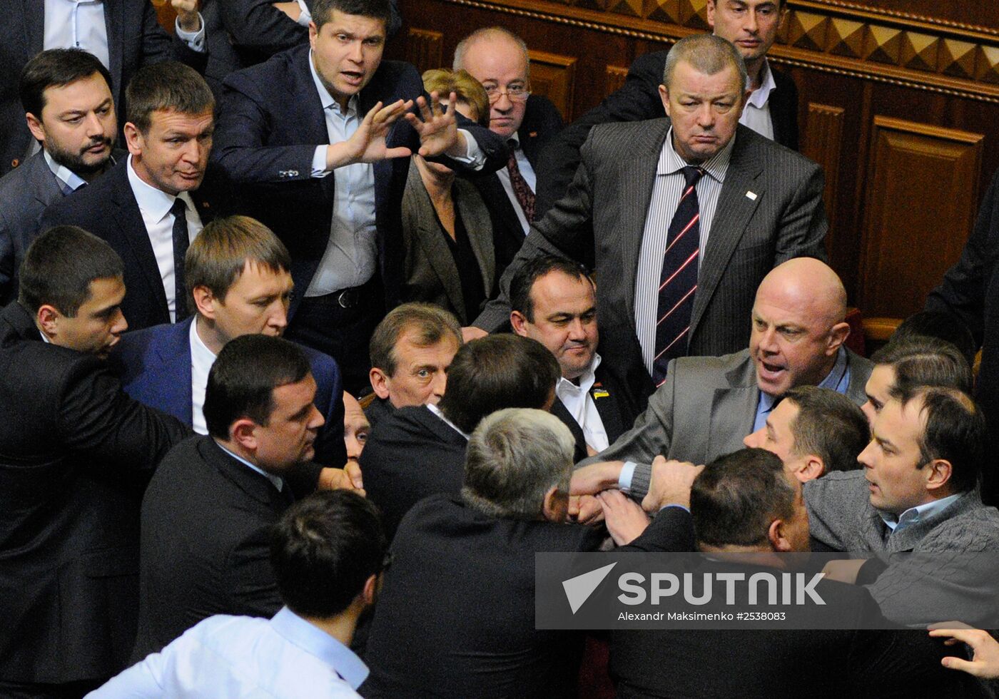 Meeting of Ukraine's Verkhovna Rada