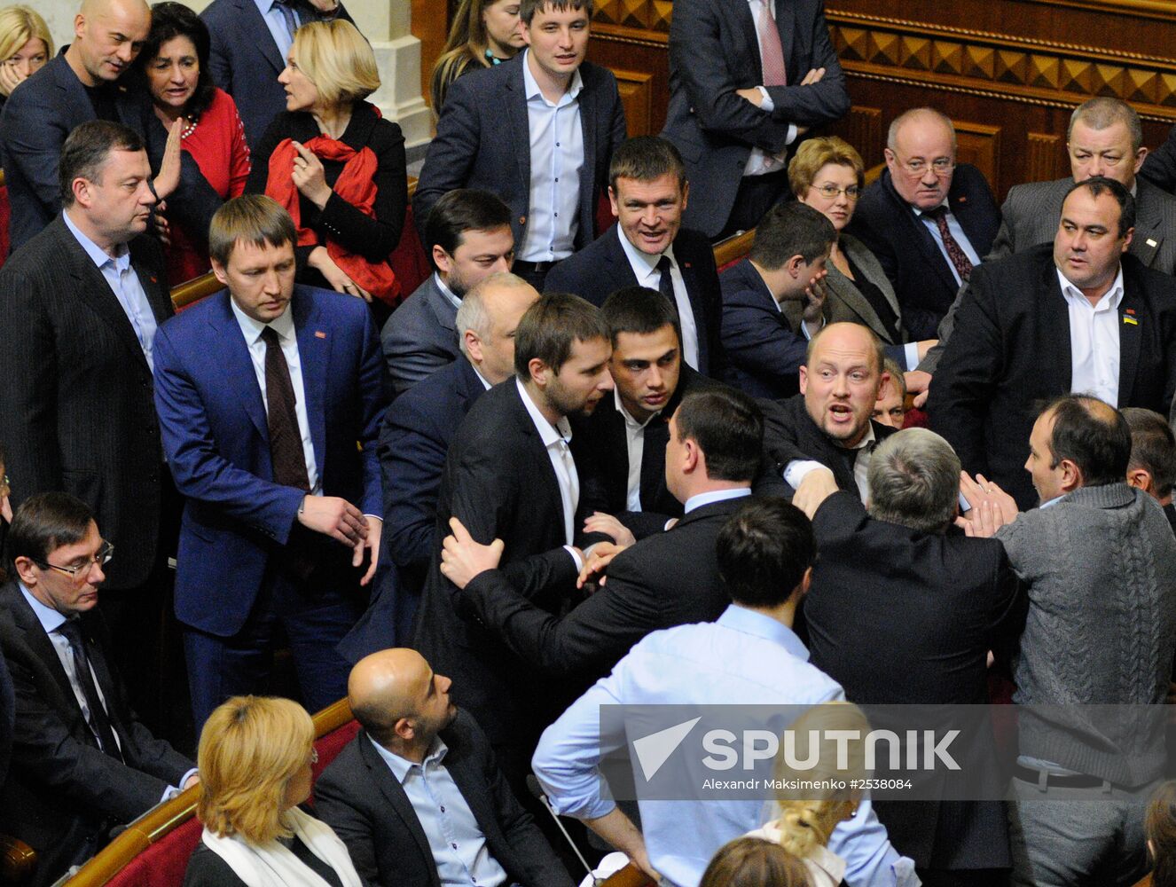 Meeting of Ukraine's Verkhovna Rada