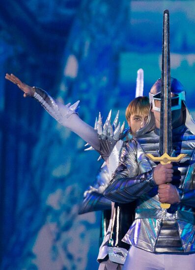 The Snow King ice show