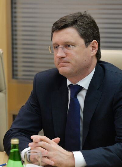 Alexander Novak meets with Pavol Pavlis in Moscow