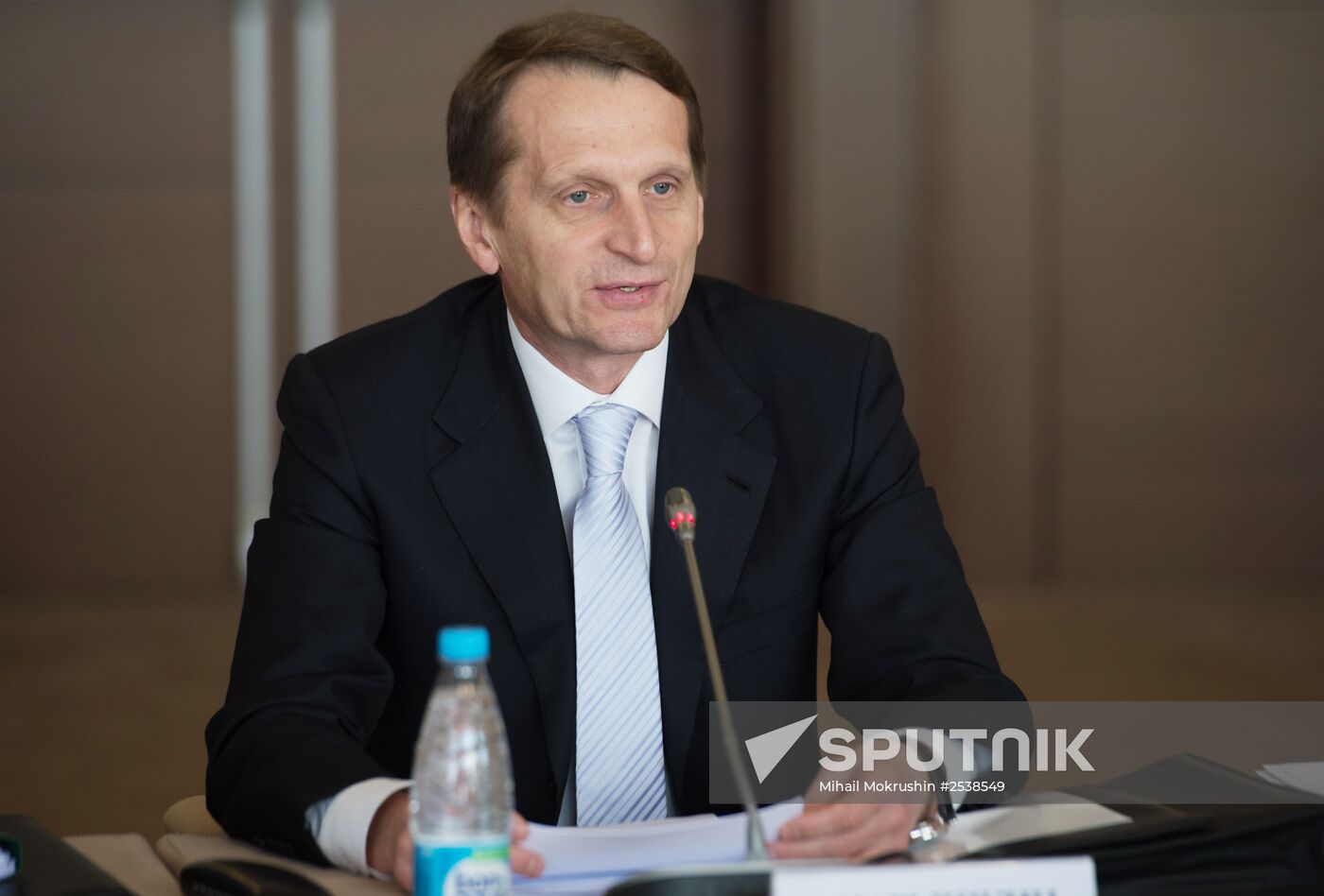 State Duma speaker Sergei Naryshkin visits Sochi