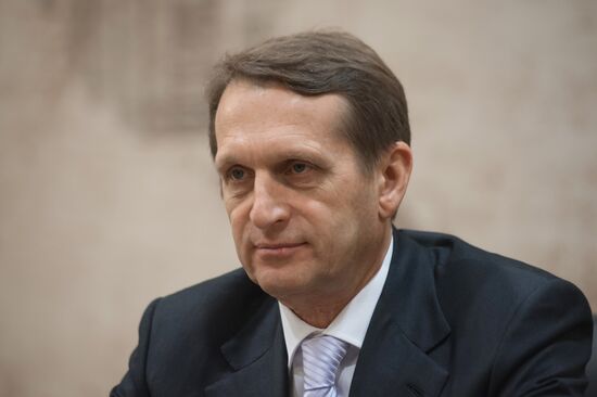 State Duma speaker Sergei Naryshkin visits Sochi