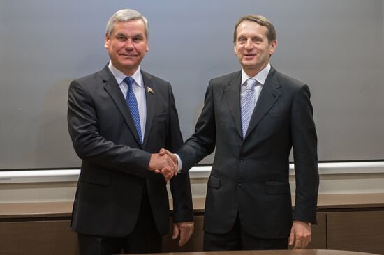 State Duma speaker Sergei Naryshkin visits Sochi
