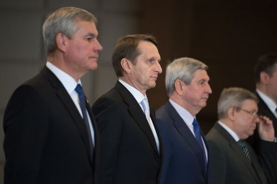 State Duma speaker Sergei Naryshkin visits Sochi