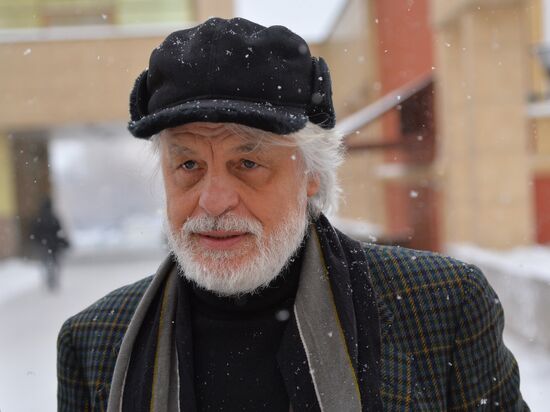 Italian actor Michele Placido visits Chelyabinsk