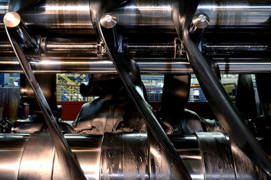 Tire production at Nizhnekamskshina factory